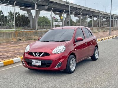 NISSAN March 1.2 E สีแดง A/T ปี 2021 รูปที่ 0